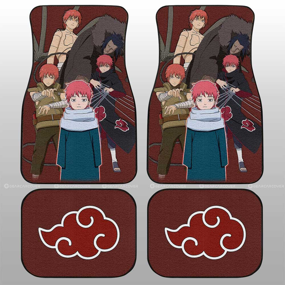 Sasori Car Floor Mats Custom Anime Car Accessories - Gearcarcover - 2