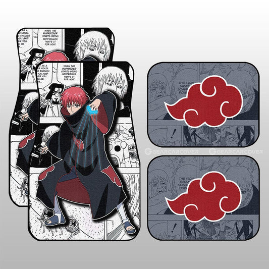 Sasori Car Floor Mats Custom Anime Car Accessories Mix Manga - Gearcarcover - 1