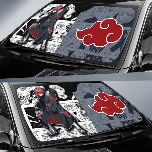Sasori Car Sunshade Custom Mix Manga Car Accessories - Gearcarcover - 2