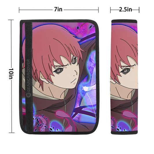 Sasori Seat Belt Covers Custom For Anime Fans - Gearcarcover - 1
