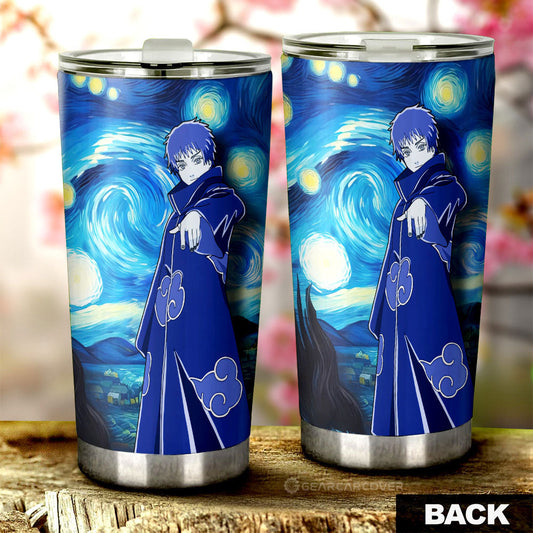 Sasori Tumbler Cup Custom Starry Night Styles - Gearcarcover - 2