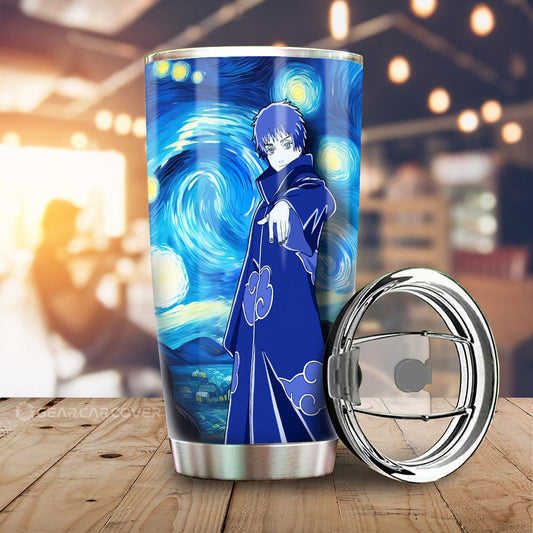 Sasori Tumbler Cup Custom Starry Night Styles - Gearcarcover - 1