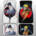 Sasuke And Car Floor Mats Custom For Anime Fans - Gearcarcover - 1