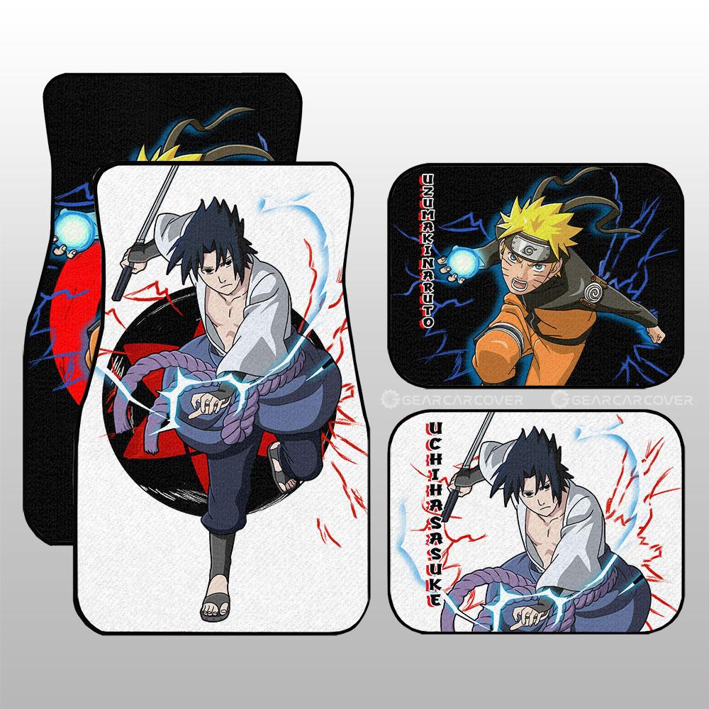 Sasuke And Car Floor Mats Custom For Fans - Gearcarcover - 2