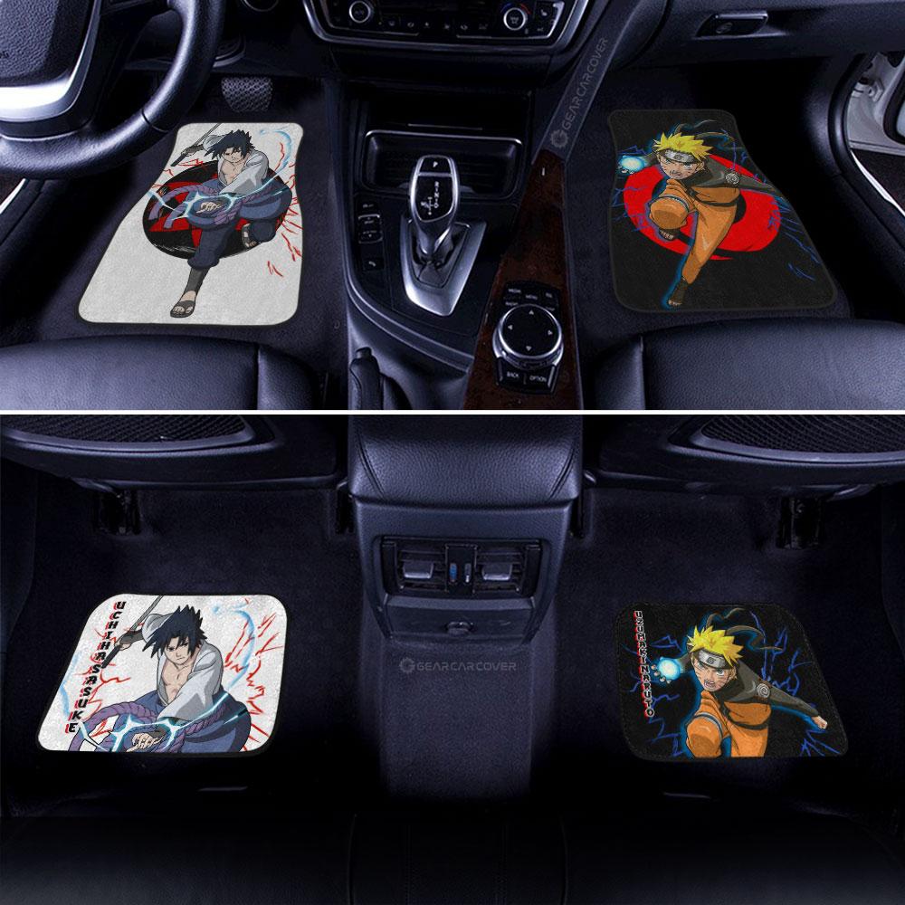 Sasuke And Car Floor Mats Custom For Fans - Gearcarcover - 3