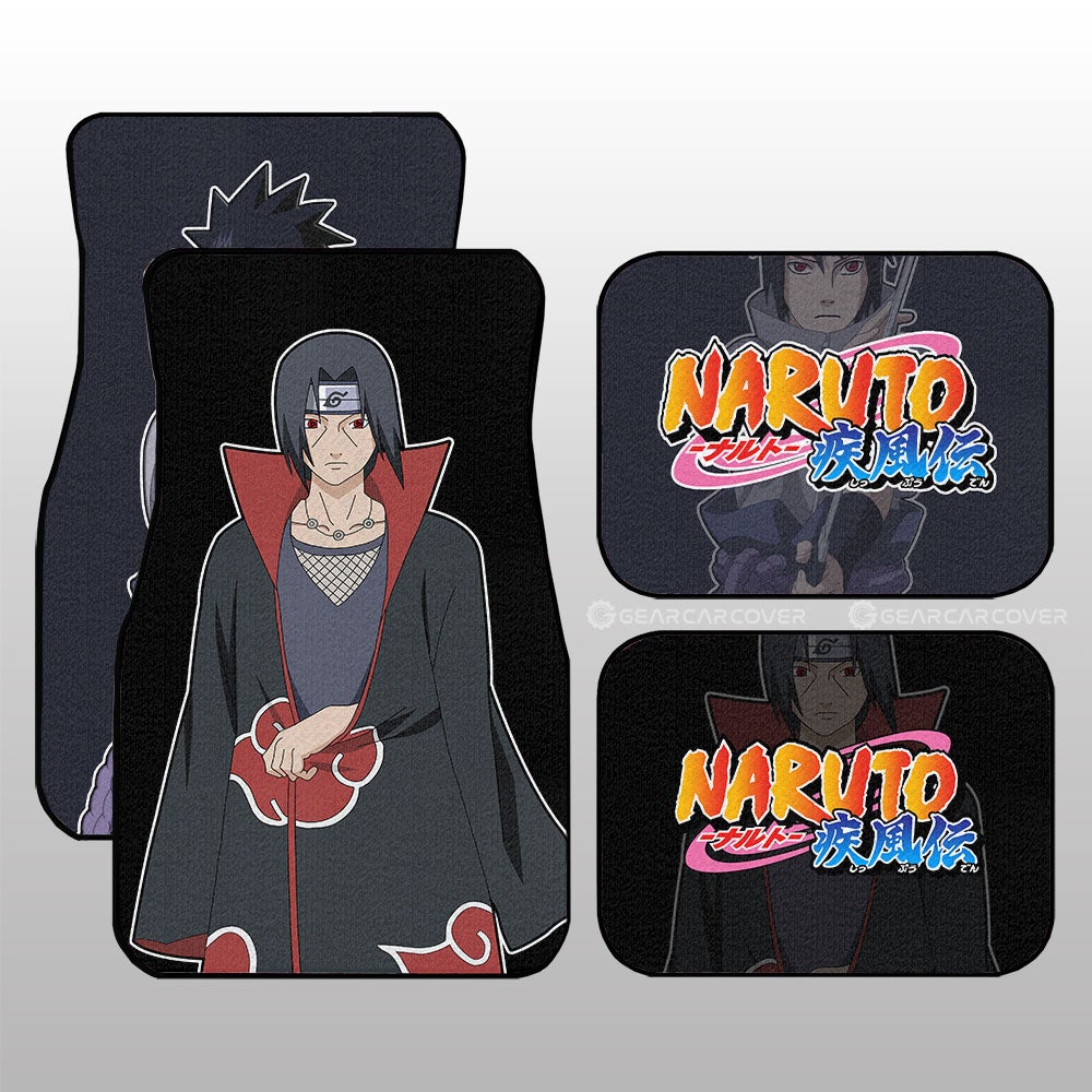 Sasuke And Itachi Car Floor Mats Custom Anime - Gearcarcover - 2