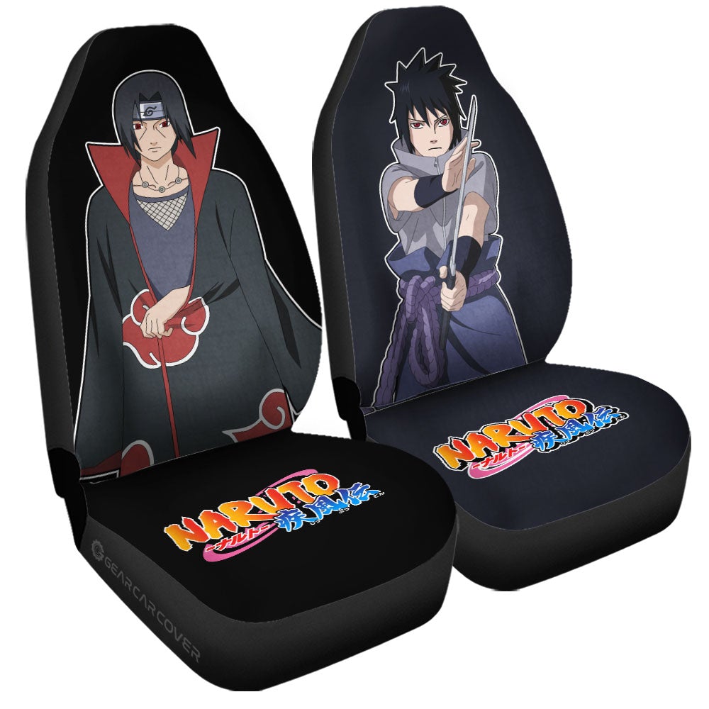 Sasuke And Itachi Car Seat Covers Custom Anime - Gearcarcover - 3