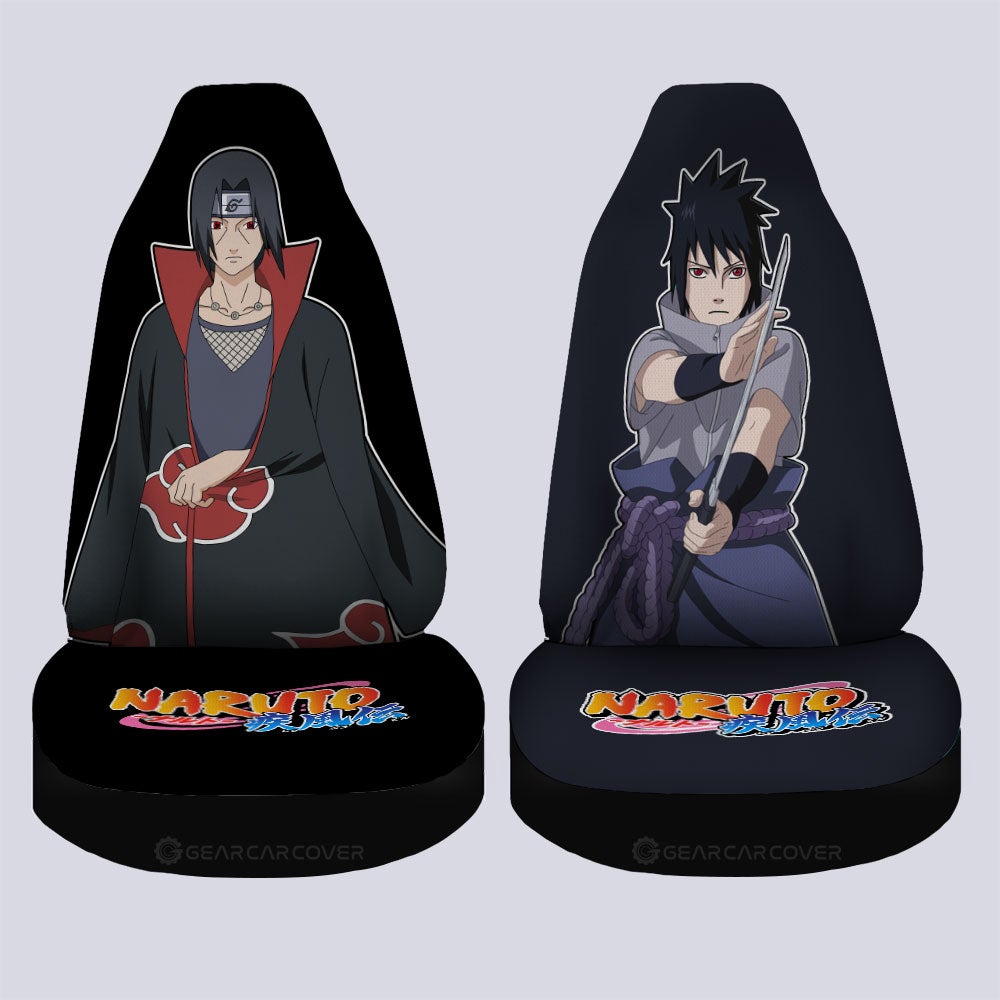 Sasuke And Itachi Car Seat Covers Custom Anime - Gearcarcover - 4