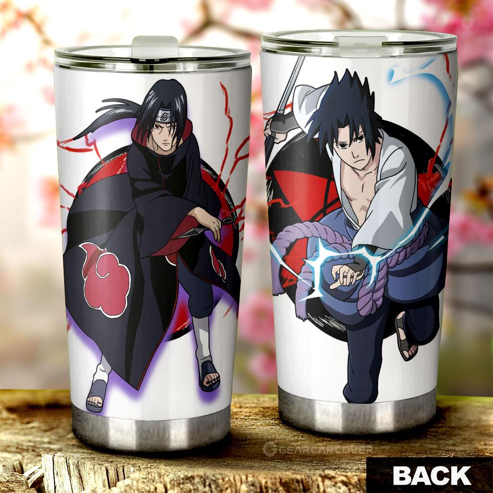 Sasuke And Itachi Tumbler Cup Custom For Anime Fans - Gearcarcover - 1