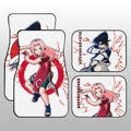 Sasuke And Sakura Car Floor Mats Custom For Fans - Gearcarcover - 2