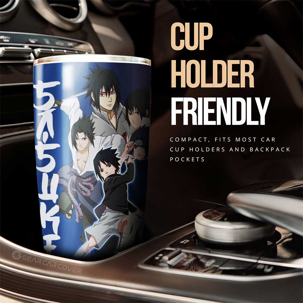 Sasuke And Sakura Tumbler Cup Custom Anime Car Accessories - Gearcarcover - 3