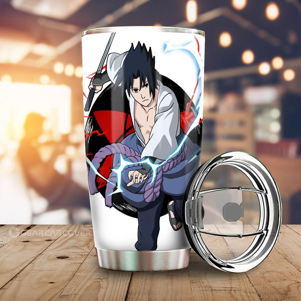 Sasuke And Tumbler Cup Custom For Anime Fans - Gearcarcover - 2