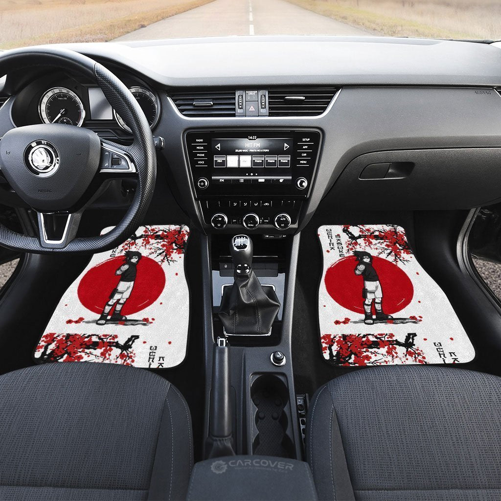 Sasuke Car Floor Mats Custom Japan Style Anime Car Interior Accessories - Gearcarcover - 3