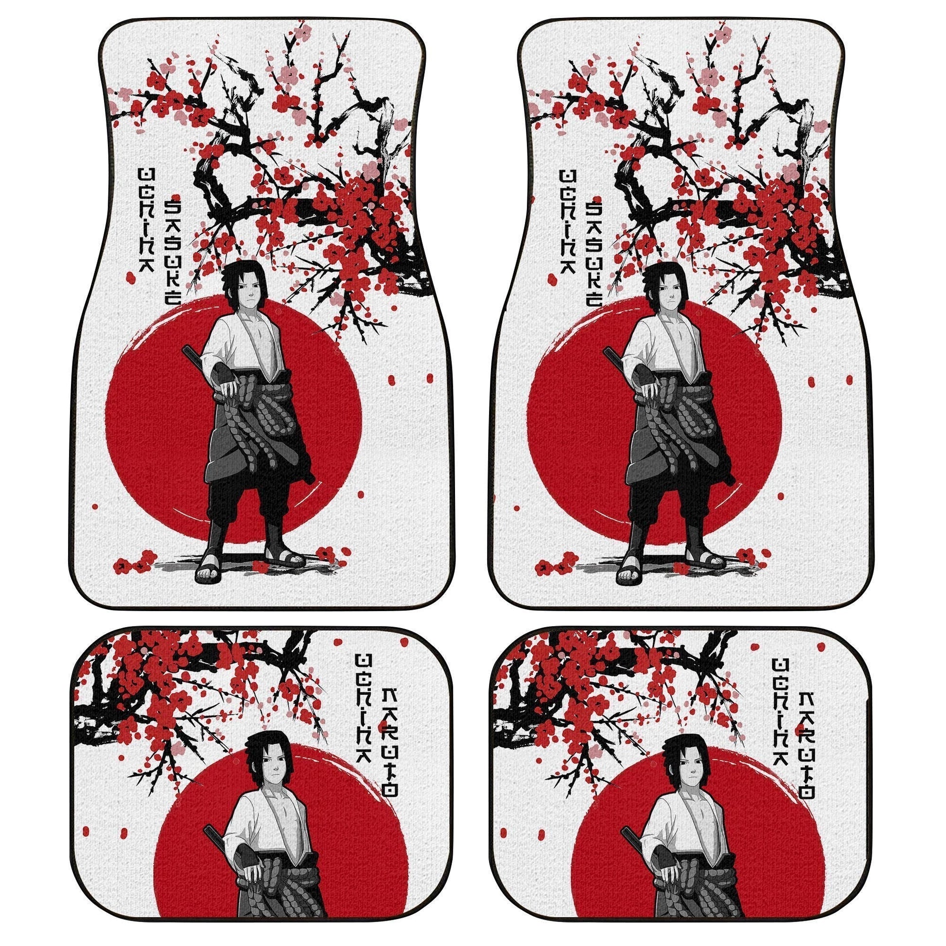 Sasuke Car Mats Custom Japan Style Anime Car Interior Accessories - Gearcarcover - 1