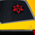 Sasuke Eternal Mangekyou Sharingan Car Sticker Custom Anime Car Accessories - Gearcarcover - 2