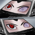 Sasuke Eyes Car Sunshade Mangekyou Rinnegan Custom Anime Eyes Car Accessories - Gearcarcover - 2