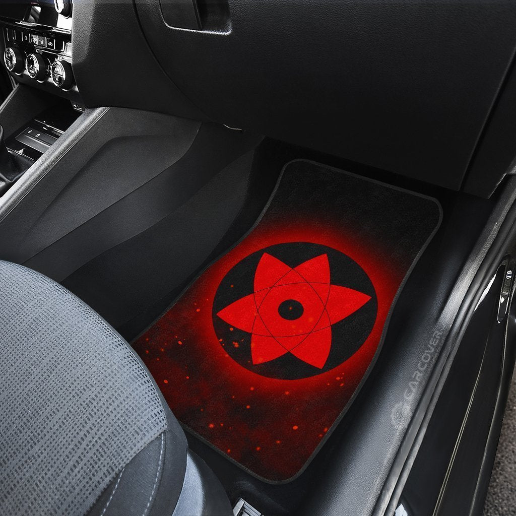 Sasuke Mangekyou Car Floor Mats Custom Sharingan Anime Car Accessories - Gearcarcover - 4