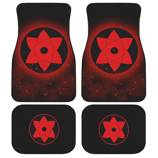 Sasuke Mangekyou Car Floor Mats Custom Sharingan Anime Car Accessories - Gearcarcover - 1