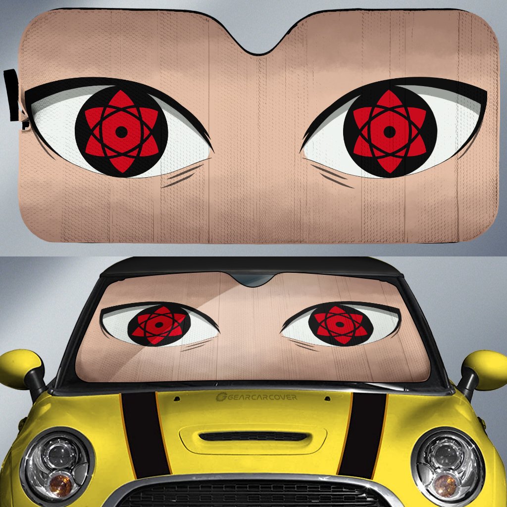 Sasuke Mangekyou Car Sunshade Custom Car Accessories - Gearcarcover - 1
