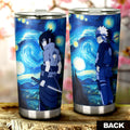 Sasuke Naruto Tumbler Cup Custom Starry Night Styles - Gearcarcover - 1