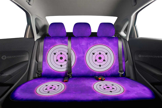 Sasuke Rinnegan Car Back Seat Cover Custom Tie Dye Style - Gearcarcover - 2