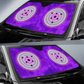 Sasuke Rinnegan Car Sunshade Custom Anime Tie Dye Style - Gearcarcover - 2