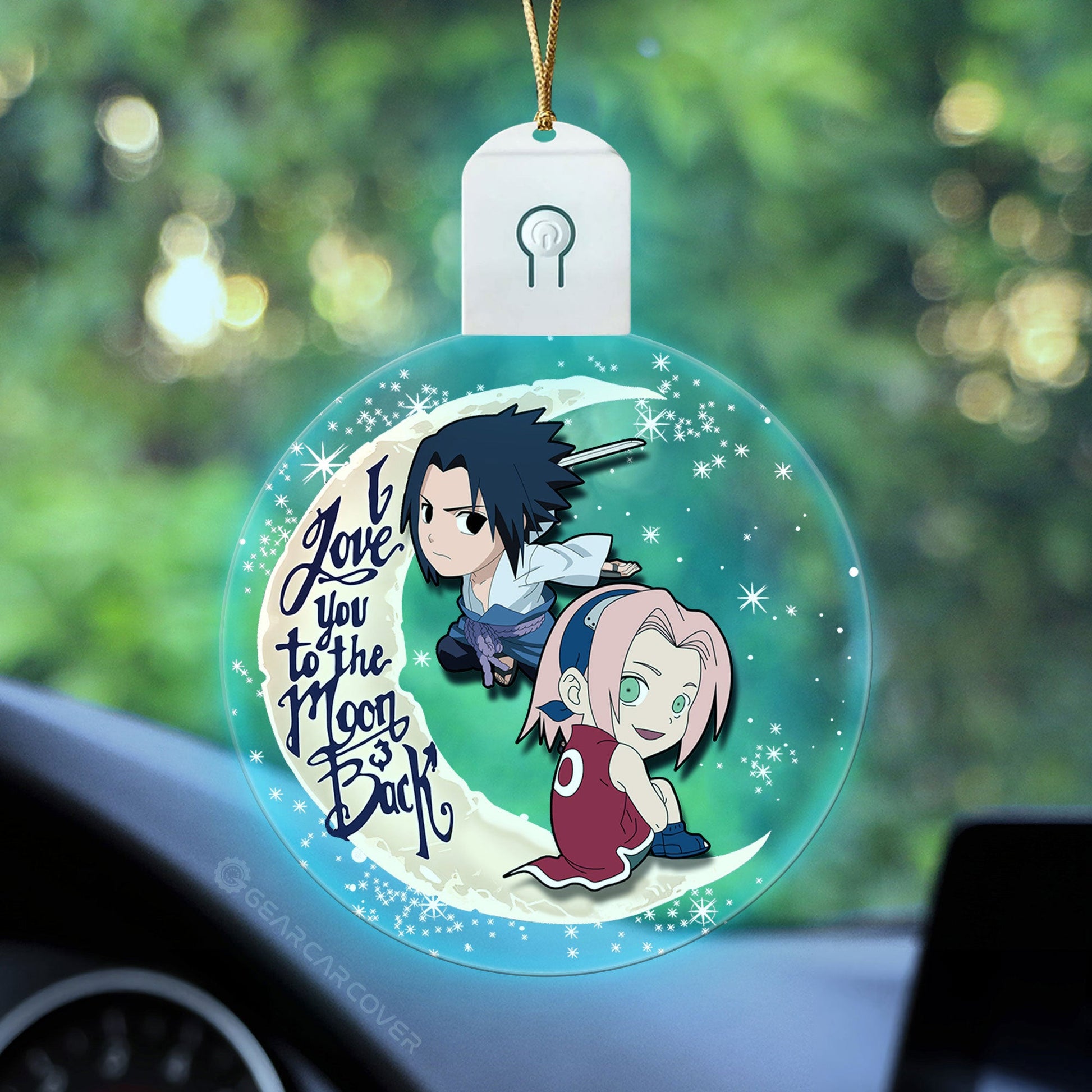 Sasuke Sakura Led Ornament Custom Car Decorations - Gearcarcover - 2