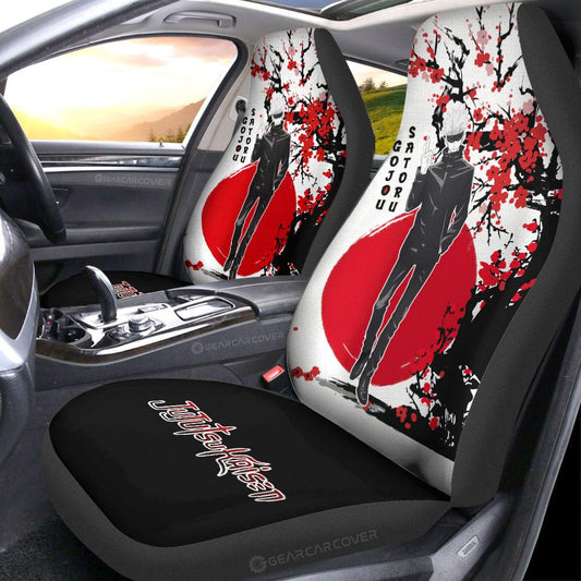 Satoru Gojo Car Seat Covers Custom Japan Style Bleach Car Interior Accessories - Gearcarcover - 2