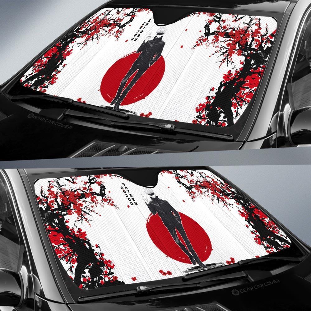 Satoru Gojo Car Sunshade Custom Japan Style Car Accessories - Gearcarcover - 2