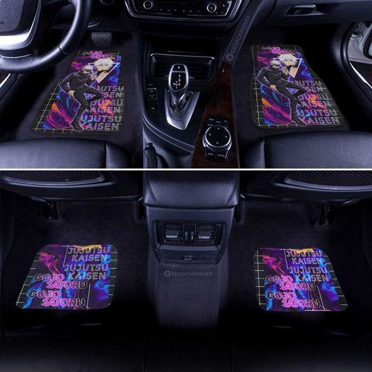 Satoru Gojou Car Floor Mats Custom Car Accessories - Gearcarcover - 2