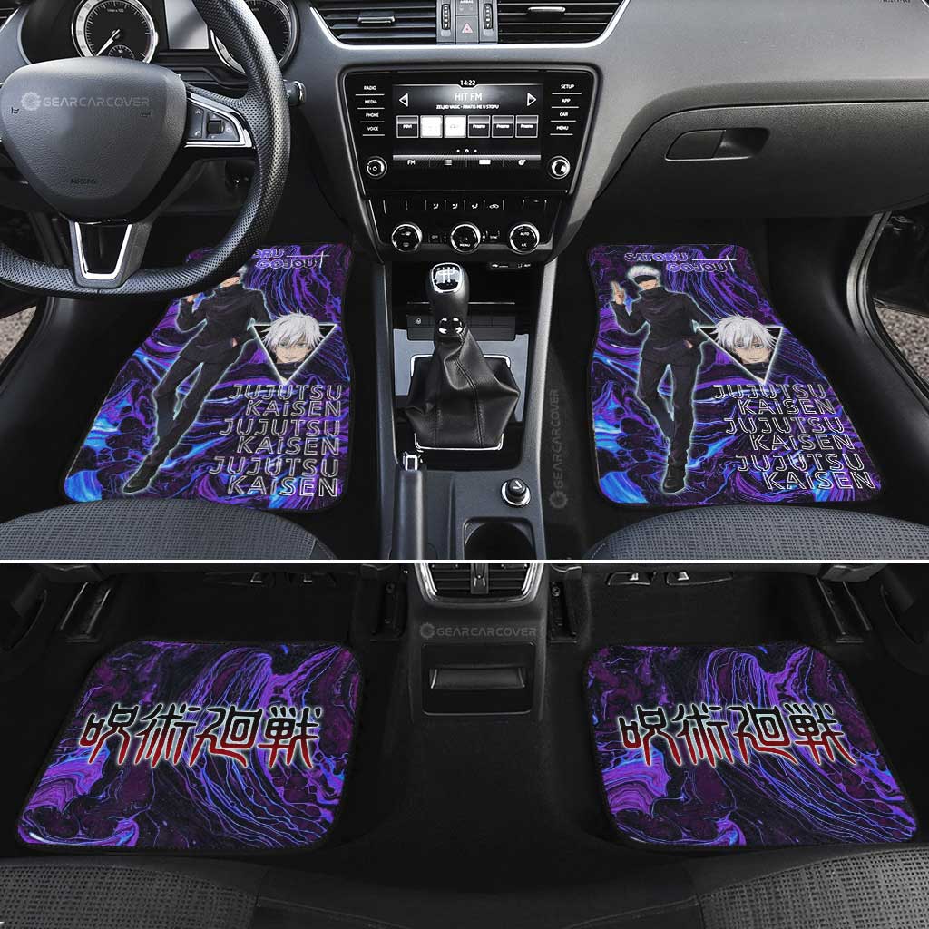 Satoru Gojou Car Floor Mats Custom Car Accessories - Gearcarcover - 2