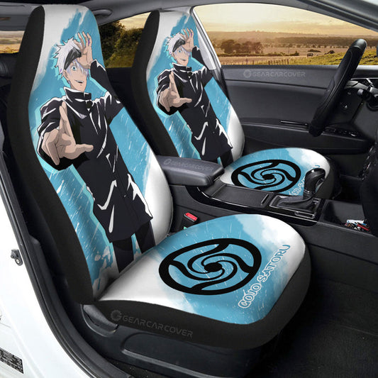 Satoru Gojou Car Seat Covers Custom Car Accessories - Gearcarcover - 2