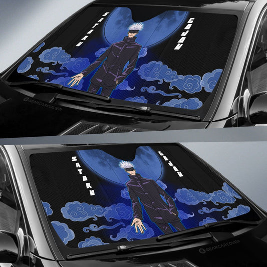 Satoru Gojou Car Sunshade Custom Car Accessories - Gearcarcover - 2