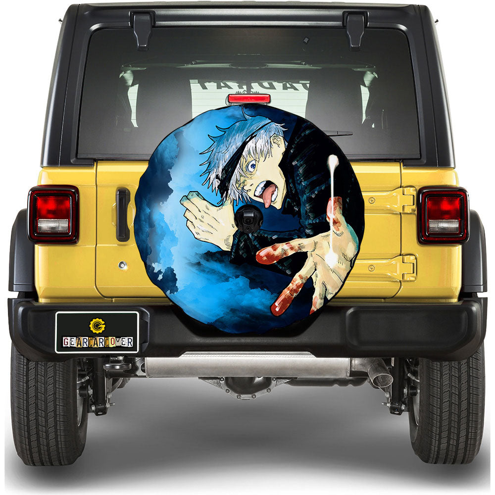 Satoru Gojou Spare Tire Covers Camera Hole Collection - Gearcarcover - 1