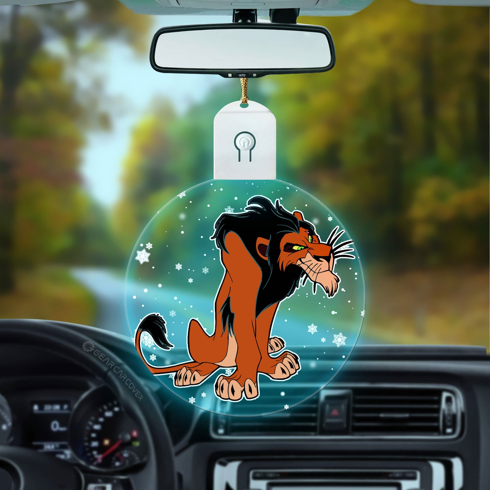 Scar Led Ornament Custom Car Decorations - Gearcarcover - 3