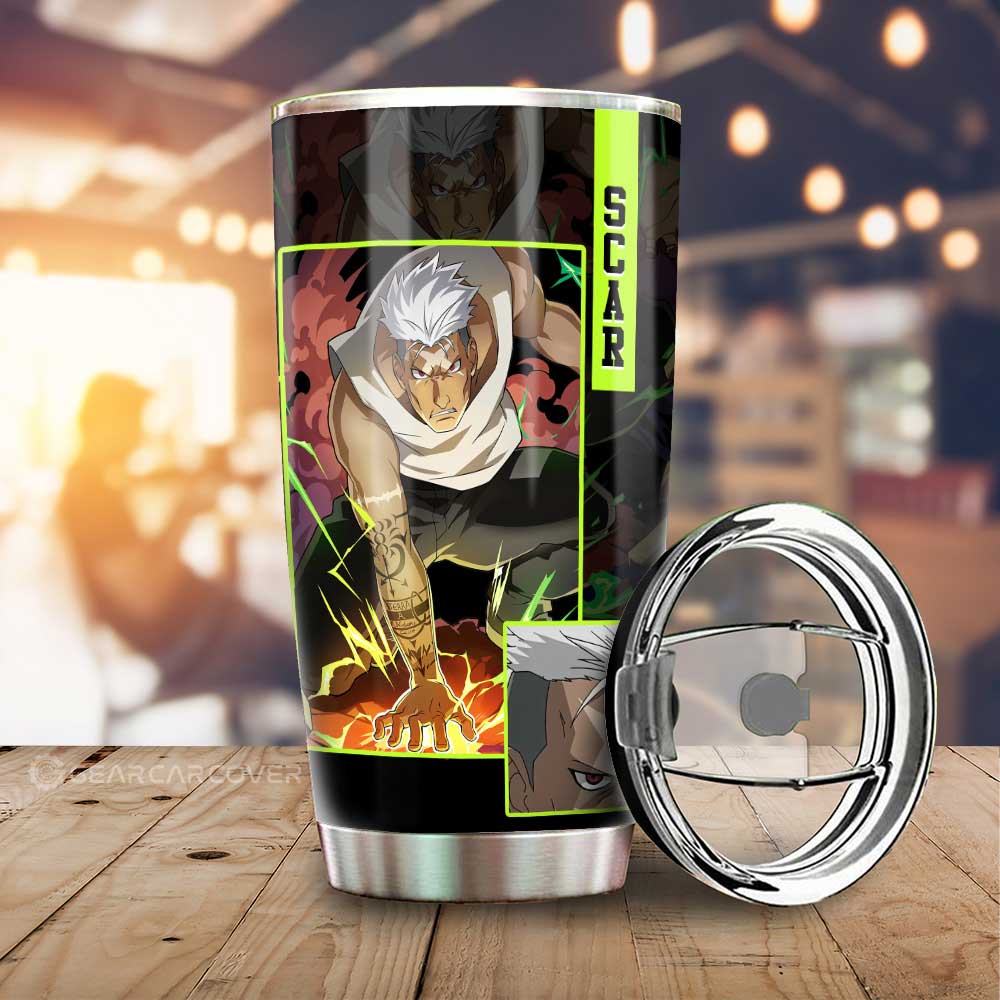 Scar Tumbler Cup Custom - Gearcarcover - 1