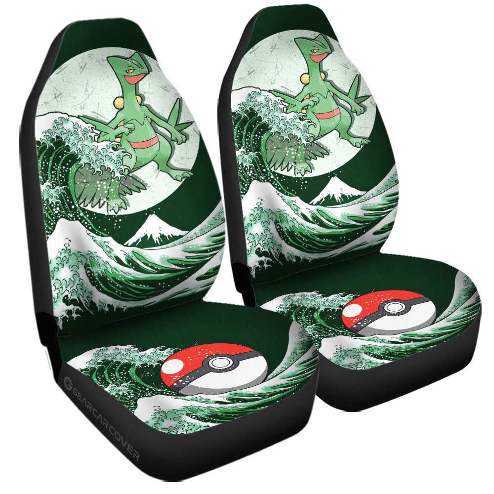 Sceptile Car Seat Covers Custom Pokemon Car Accessories - Gearcarcover - 3