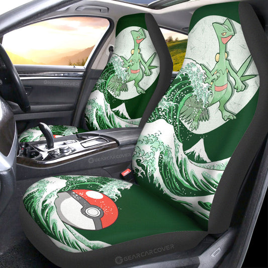 Sceptile Car Seat Covers Custom Pokemon Car Accessories - Gearcarcover - 1