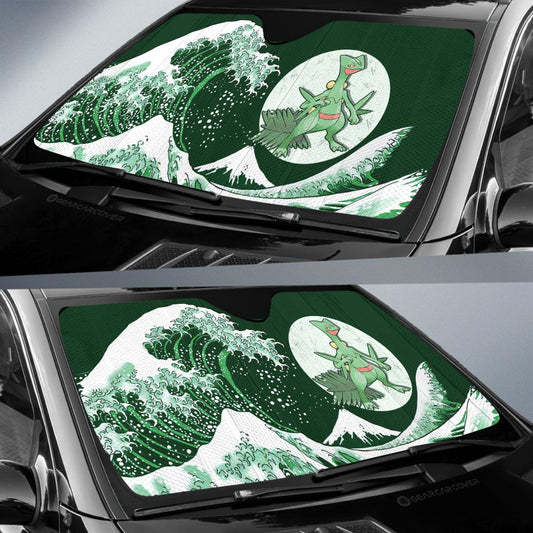 Sceptile Car Sunshade Custom Pokemon Car Accessories - Gearcarcover - 2