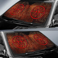 Seal of Azazel Car Sunshade Custom Supernatural Car Accessories - Gearcarcover - 2