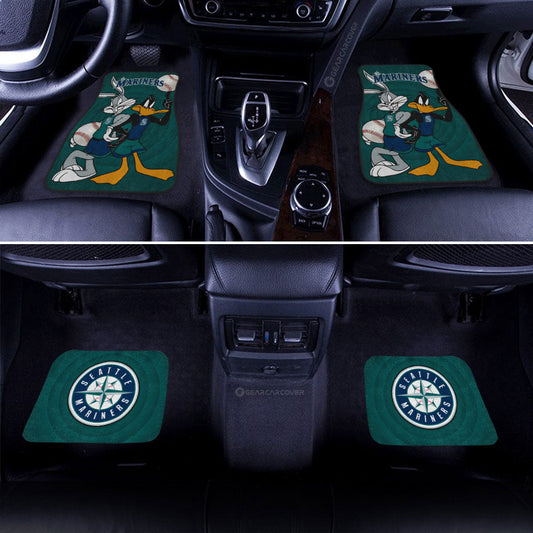 Seattle Mariners Car Floor Mats Custom Car Accessories - Gearcarcover - 2