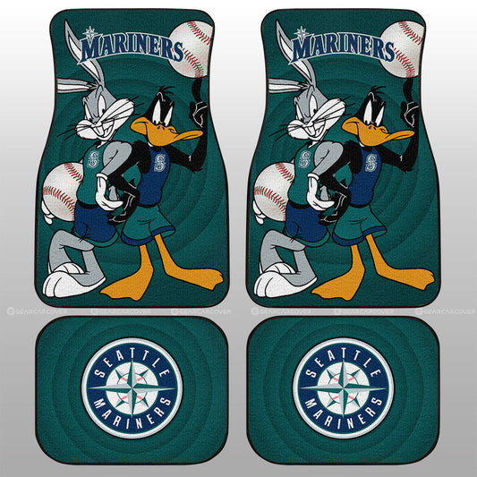 Seattle Mariners Car Floor Mats Custom Car Accessories - Gearcarcover - 1