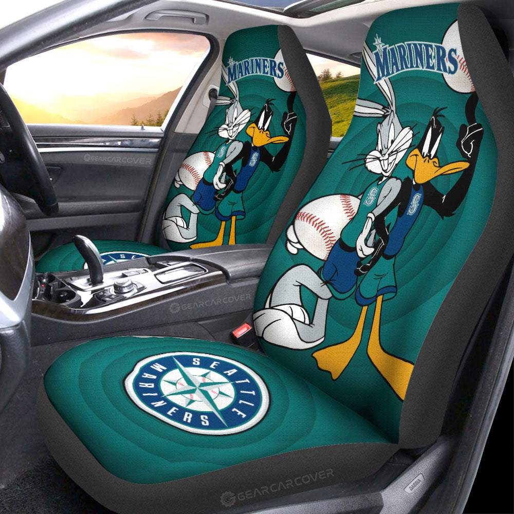 Seattle Mariners Car Seat Covers Custom Car Accessories - Gearcarcover - 1