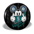 Seattle Mariners Spare Tire Covers Custom Car Accessories - Gearcarcover - 3