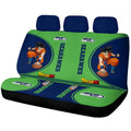 Seattle Seahawks Car Back Seat Covers Custom Car Accessories For Fans - Gearcarcover - 1