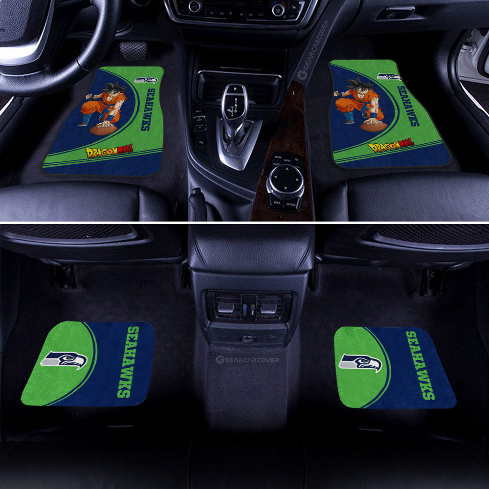 Seattle Seahawks Car Floor Mats Custom Car Accessories For Fans - Gearcarcover - 2