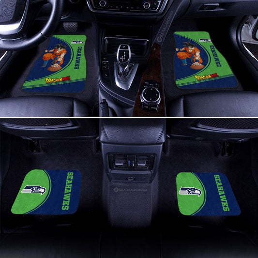 Seattle Seahawks Car Floor Mats Custom Car Accessories For Fans - Gearcarcover - 2