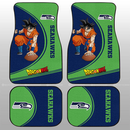 Seattle Seahawks Car Floor Mats Custom Car Accessories For Fans - Gearcarcover - 1