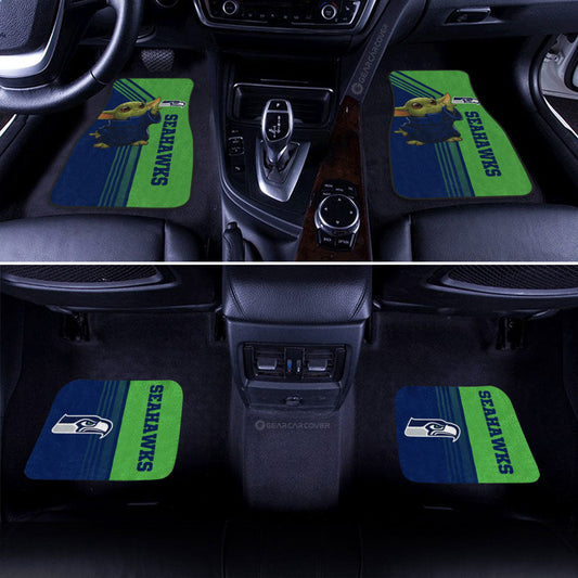 Seattle Seahawks Car Floor Mats Custom Car Accessories - Gearcarcover - 2