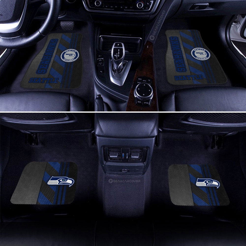Seattle Seahawks Car Floor Mats Custom Car Accessories - Gearcarcover - 2
